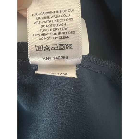 Figs Shirt Womens Size S Catarina Scrub Top Blue Gray One Pocket V-Neck - Picture 11 of 11